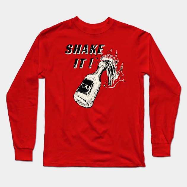 Shake a drink ! Long Sleeve T-Shirt by emalandia